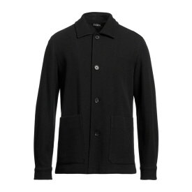 【送料無料】 ゼニア メンズ シャツ トップス Shirts Black