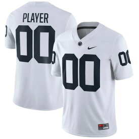 ナイキ メンズ ユニフォーム トップス Penn State Nittany Lions Nike PickAPlayer NIL Replica Football Jersey White