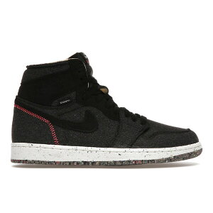 Jordan �W���[�_�� �����Y �X�j�[�J�[ �yJordan 1 Retro High Zoom Crater�z �T�C�Y US_9.5(27.5cm) Black/Wolf Grey-Flash Crimson