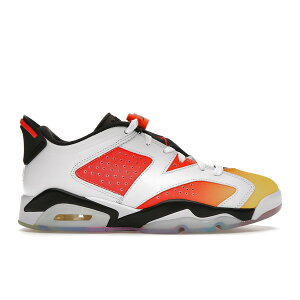 Jordan �W���[�_�� �����Y �X�j�[�J�[ �yJordan 6 Retro Low Dongdan�z �T�C�Y US_8(26.0cm) White/Black-Tour Yellow-Total Orange