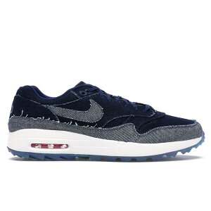Nike �i�C�L �����Y �X�j�[�J�[ �yNike Air Max 1 Golf No Denim Allowed Navy�z �T�C�Y US_12(30.0cm) Blue Void/Hyper Pink-Thunderstorm