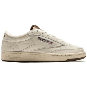 Reebok ���[�{�b�N �����Y �X�j�[�J�[ �yReebok Club C 85 Vintage Chalk Paper White Brush Brown�z �T�C�Y US_8.5(26.5cm) Chalk/Paper White/Brush Brown