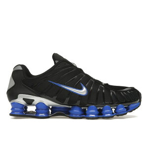 Nike �i�C�L �����Y �X�j�[�J�[ �yNike Shox TL Black Racer Blue Metallic Silver�z �T�C�Y US_6(24.0cm) Black/Racer Blue/Metallic Silver