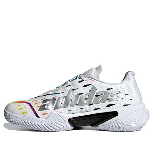 adidas �A�f�B�_�X ���f�B�[�X �X�j�[�J�[ �y(WMNS) adidas Barricade 'White' GW3817�z �T�C�Y US_6.5(23.5cm)