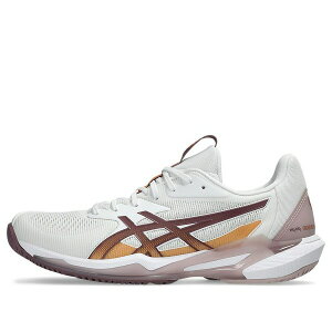ASICS �A�V�b�N�X ���f�B�[�X �X�j�[�J�[ �y(WMNS) ASICS Solution Speed FF 3 'White Dusty Mauve' 1042A250-102�z �T�C�Y US_7.5(24.5cm)