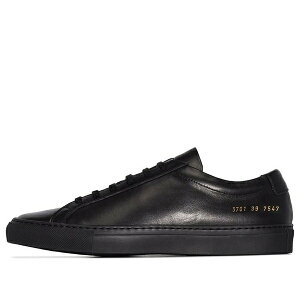 Common Projects �R�����E�v���W�F�N�c ���f�B�[�X �X�j�[�J�[ �y(WMNS) Common Projects Achilles Low 'All Black' 3701-7547�z �T�C�Y US_W_4