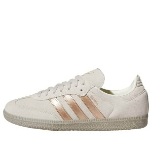 adidas �A�f�B�_�X ���f�B�[�X �X�j�[�J�[ �y(WMNS) adidas Samba 'Off White Copper Metallic Beige' JQ2106�z �T�C�Y US_W_12