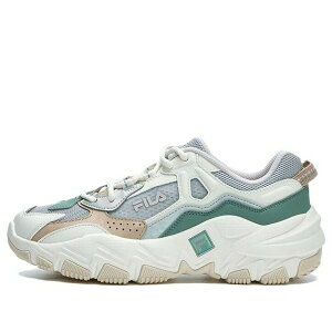 FILA �t�B�� ���f�B�[�X �X�j�[�J�[ �y(WMNS) FILA Predator 2 Sneakers 'White Grey Green' F12W322105FLS�z �T�C�Y US_7(24.0cm)
