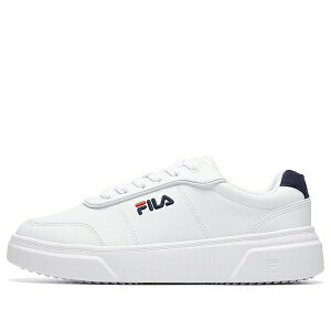 FILA �t�B�� ���f�B�[�X �X�j�[�J�[ �y(WMNS) FILA Heritage-FHT Series Fashion Shoes GS White/Blue F12W031303FWT�z �T�C�Y US_5.5(22.5cm)