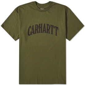カーハート メンズ Tシャツ トップス Carhartt WIP Paisley Script T-Shirt Green