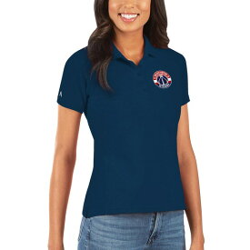 アンティグア レディース ポロシャツ トップス Washington Wizards Antigua Women's Legacy Pique Polo Navy