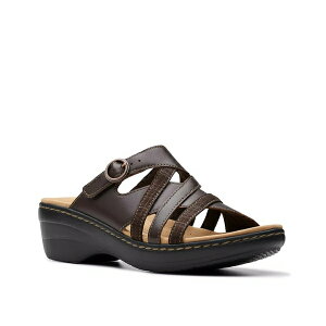 N[NX fB[X T_ V[Y Merliah Holly Wedge Sandal Dark Brown
