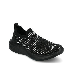Wl[ fB[X Xj[J[ V[Y Linnea Slip-On Sneaker Black Rhinestone