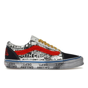 Vans �o���Y �����Y �X�j�[�J�[ �yVans OG Old Skool LX Gallery Dept. Good Luck�z �T�C�Y US_8.5(26.5cm) Black/True White