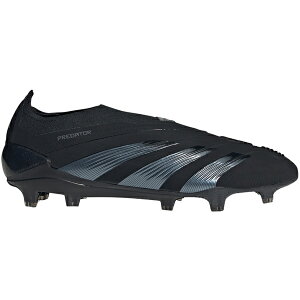 adidas AfB_X Y Xj[J[ yadidas Predator 24 Elite Laceless FG Core Black Carbonz TCY US_7(25.0cm) Core Black/Core Black/Carbon
