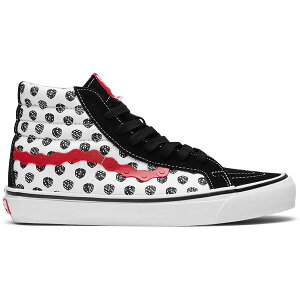 Vans �o���Y �����Y �X�j�[�J�[ �yVans Sk8-Hi Bodega BMX�z �T�C�Y US_8.5(26.5cm) Black/True White-Red
