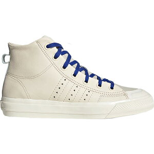 adidas �A�f�B�_�X �����Y �X�j�[�J�[ �yadidas Nizza Hi Pharrell Ecru Tint�z �T�C�Y US_M_4 Ecru Tint/Cream White/Clear Brown