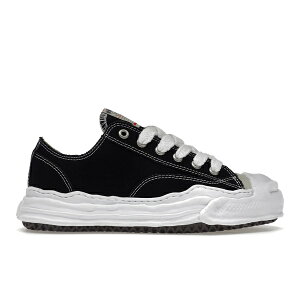 Maison Mihara Yasuhiro �~�n�����X�q�� �����Y �X�j�[�J�[ �yMaison Mihara Yasuhiro Hank OG Sole Canvas Low Black�z �T�C�Y US_7(25.0cm) Black/White