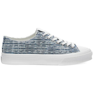 Givenchy �W�o���V�[ �����Y �X�j�[�J�[ �yGivenchy City In 4G Denim Blue�z �T�C�Y US_10(28.0cm) Blue/White
