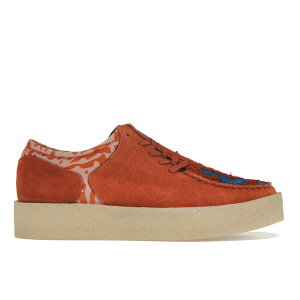 Clarks N[NX Y Xj[J[ yClarks Originals Mud Moss Lugger Cupsole Salehe Bembury Orangez TCY US_9(27.0cm) Orange/Blue