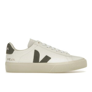 Veja ���F�W�� �����Y �X�j�[�J�[ �yVeja Campo Low Chromefree Leather White Kaki�z �T�C�Y EU_44(29.0cm) White/Kaki