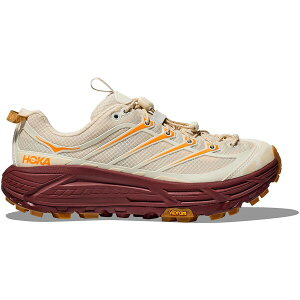 Hoka One One �z�J�I�l�I�l �����Y �X�j�[�J�[ �yHoka One One Mafate Three2 Vanilla Varsity Burgundy�z �T�C�Y US_8.5(26.5cm) Vanilla/Varsity Burgundy