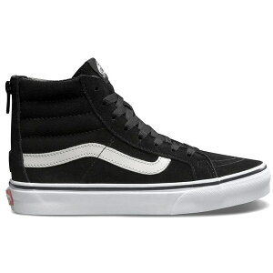 Vans �o���Y �����Y �X�j�[�J�[ �yVans SK8-Hi Slim Zip Black�z �T�C�Y US_M_4.5 Black