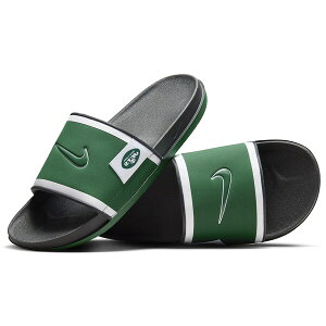 Nike iCL Y Xj[J[ yNike Offcourt Slide New York Jetsz TCY US_12(30.0cm) Sport Green/Dark Smoke Grey/White