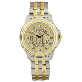 ジャーディン メンズ 腕時計 アクセサリー Emerson College Lions TwoTone Medallion Wristwatch Gold/Silver