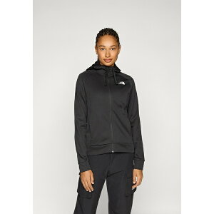 m[XtFCX fB[X ejX X|[c REAXION HOODED FULL ZIP JACKET - Zip-up sweatshirt - black heather