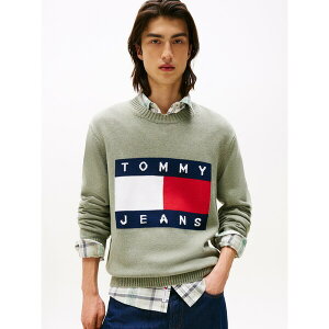 �g�~�[�q���t�B�K�[ �����Y �j�b�g&�Z�[�^�[ �A�E�^�[ MELANGE FLAG - Jumper - utility sage