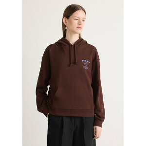 g~[qtBK[ fB[X p[J[EXEFbgVc AE^[ WESTERN HOODIE - Sweatshirt - rich brown