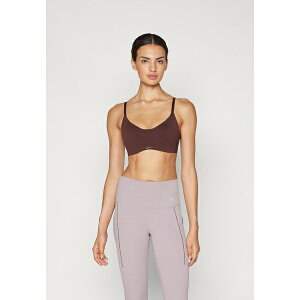 iCL fB[X tBbglX X|[c ALATE MINIMALIST BRA - Light support sports bra - earth/white