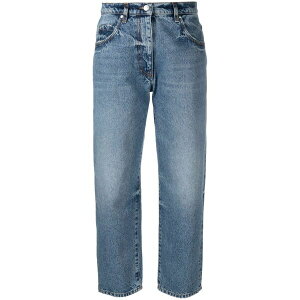 �G���G�X�W�C�G�� ���f�B�[�X �f�j���p���c �{�g���X Straight-leg denim jeans Blue
