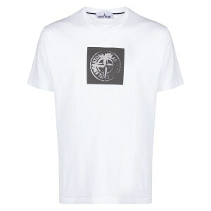 �X�g�[���A�C�����h �����Y T�V���c �g�b�v�X Compass-print cotton t-shirt White