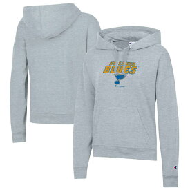 チャンピオン レディース パーカー・スウェットシャツ アウター St. Louis Blues Champion Women's Powerblend Fleece Pullover Hoodie -