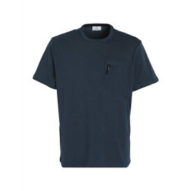 WOOLRICH ウール リッチ Tシャツ トップス メンズ PATCHWORK TEE Navy blue