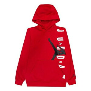 Air Jordan W[_ Y Xj[J[ yAir Jordan Large logo Fleece Lined Pullover Athleisure Casual Sports Basketball Red CD5871-687z TCY US_M_L