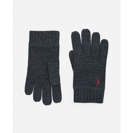 ラルフローレン メンズ 手袋 アクセサリー Signature Pony Knit Touch Gloves Grey