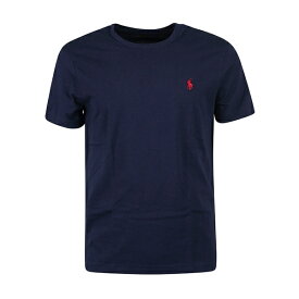 ラルフローレン メンズ Tシャツ トップス Embroidered T-shirt Ink