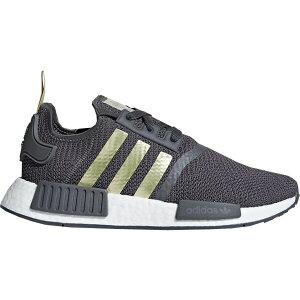 adidas �A�f�B�_�X ���f�B�[�X �X�j�[�J�[ �yadidas NMD R1 Grey Five Gold Metallic (Women's)�z �T�C�Y US_5(22.0cm) Grey Five/Gold Metallic/Pyrite