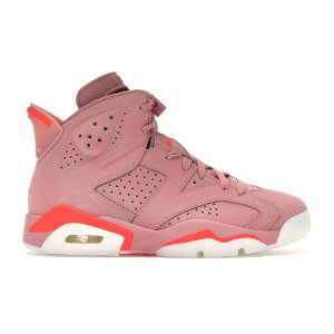 Jordan �W���[�_�� ���f�B�[�X �X�j�[�J�[ �yJordan 6 Retro Aleali May (Women's)�z �T�C�Y US_6(23.0cm) Rust Pink/Bright Crimson