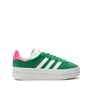 �A�f�B�_�X ���f�B�[�X �X�j�[�J�[ �V���[�Y Gazelle bold green/lucid pink sneakers Green