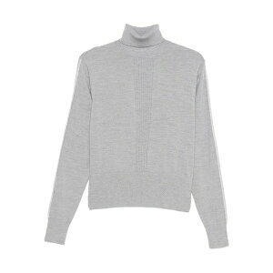 �p�g���c�B�A �y�y ���f�B�[�X �j�b�g&�Z�[�^�[ �A�E�^�[ Roll-neck ribbed sweater Grey