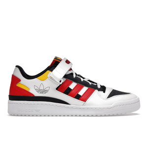 adidas �A�f�B�_�X �����Y �X�j�[�J�[ �yadidas Forum Low Legend Ink Red�z �T�C�Y US_M_13 Cloud White/Legend Ink/Red