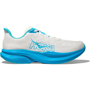 Hoka One One �z�J�I�l�I�l �����Y �X�j�[�J�[ �yHoka One One Mach 6 White Skyward Blue�z �T�C�Y US_12(30.0cm) White/Skyward Blue
