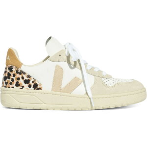 Veja ���F�W�� ���f�B�[�X �X�j�[�J�[ �yVeja V-10 Leather Madewell White Sable Leopard (Women's)�z �T�C�Y EU_37(22.0cm) White/Sable/Leopard