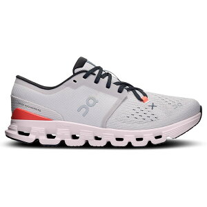 On �I�� ���f�B�[�X �X�j�[�J�[ �yOn Running Cloud X 4 Silver Flame (Women's)�z �T�C�Y US_5(22.0cm) Silver/Flame