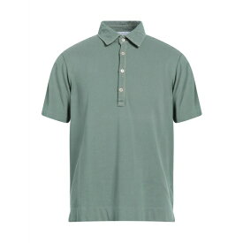 【送料無料】 ボリオリ メンズ ポロシャツ トップス Polo shirts Military green