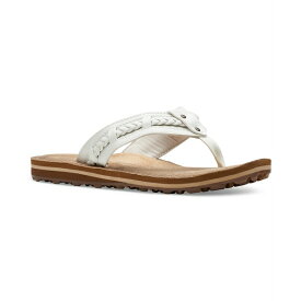 クラークス レディース サンダル シューズ Women's Fenner Nerice Flip-Flops Off White